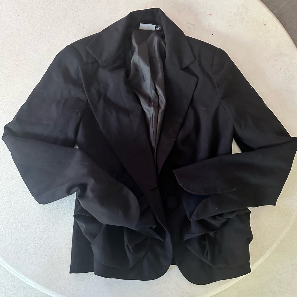 Allen B. By Allen Schwartz Elegant Black Jacket